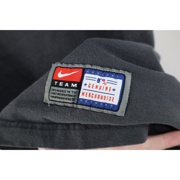 Vtg Y2K Nike Mens L Travis Scott Center Swoosh Seattle Mariners Baseball T-Shirt - Picture 7 of 16